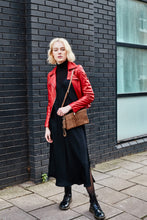 Load image into Gallery viewer, Light Brown Leather Clutch Bag