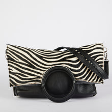 Load image into Gallery viewer, Zebra Print Shopper Bag
