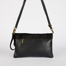 Load image into Gallery viewer, Black Pony Hair Bag
