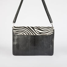 Load image into Gallery viewer, Zebra Print Clutch Bag