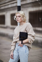 Load image into Gallery viewer, Black Pony Hair Bag