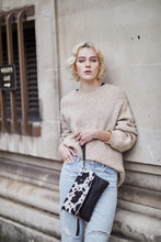 Load image into Gallery viewer, Cow Print Clutch Bag