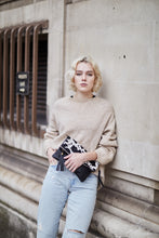 Load image into Gallery viewer, Cow Print Clutch Bag