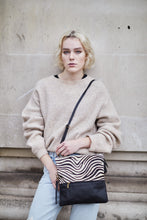 Load image into Gallery viewer, Zebra Print Clutch Bag