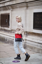 Load image into Gallery viewer, Red Pony Hair Handbag