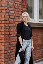 Load image into Gallery viewer, Black Clutch Bag