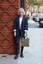 Load image into Gallery viewer, Leopard Print Shopper Bag