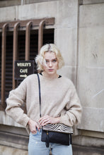 Load image into Gallery viewer, Zebra Print Clutch Bag