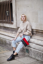 Load image into Gallery viewer, Red Pony Hair Handbag