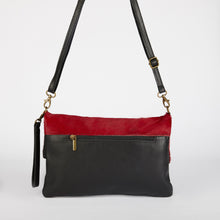 Load image into Gallery viewer, Red Pony Hair Handbag