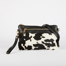 Load image into Gallery viewer, Cow Print Clutch Bag