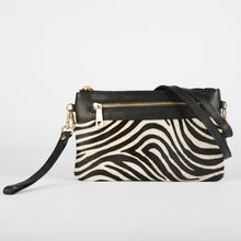 Load image into Gallery viewer, Zebra Print Clutch Bag