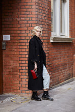 Load image into Gallery viewer, Red Pony Hair Clutch Bag