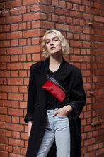 Load image into Gallery viewer, Red Pony Hair Clutch Bag