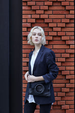 Load image into Gallery viewer, Black Pony Hair Shopper Bag
