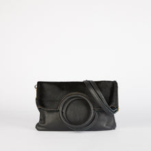 Load image into Gallery viewer, Black Pony Hair Shopper Bag
