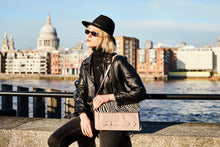 Load image into Gallery viewer, Zebra Print Clutch Bag