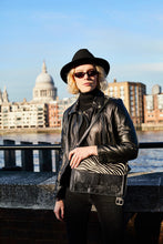 Load image into Gallery viewer, Zebra Print Clutch Bag