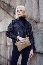 Load image into Gallery viewer, Beige Snake Print Bag