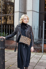 Load image into Gallery viewer, Leopard Print Crossbody Handbag
