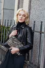 Load image into Gallery viewer, Zebra Crossbody Handbag