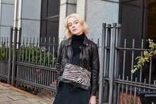Load image into Gallery viewer, Zebra Crossbody Handbag