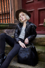 Load image into Gallery viewer, Black Pony Hair Tote Bag