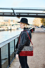 Load image into Gallery viewer, Zebra Print Clutch Bag