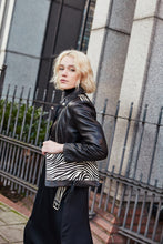 Load image into Gallery viewer, Zebra Crossbody Handbag
