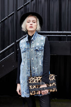 Load image into Gallery viewer, Leopard Print Shoulder Bag