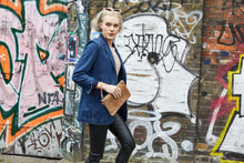 Load image into Gallery viewer, Light Brown Snake Print Clutch Bag