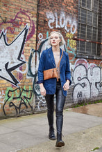 Load image into Gallery viewer, Brown Leather Clutch Bag