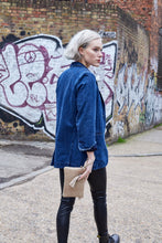 Load image into Gallery viewer, Beige Leather Clutch