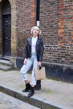 Load image into Gallery viewer, Beige Crocodile Print Bag