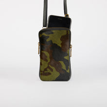 Load image into Gallery viewer, Camouflage Leather Phone Bag