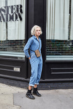 Load image into Gallery viewer, Cheetah Print Leather Phone Bag