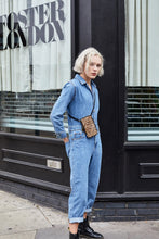 Load image into Gallery viewer, Cheetah Print Leather Phone Bag