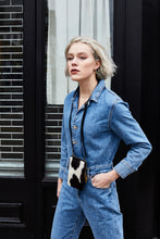 Load image into Gallery viewer, Cowhide Leather Phone Bag