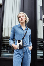 Load image into Gallery viewer, Cowhide Leather Phone Bag